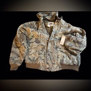 Vintage camouflage zip up jacket